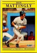 1991 Fleer #673 Don Mattingly