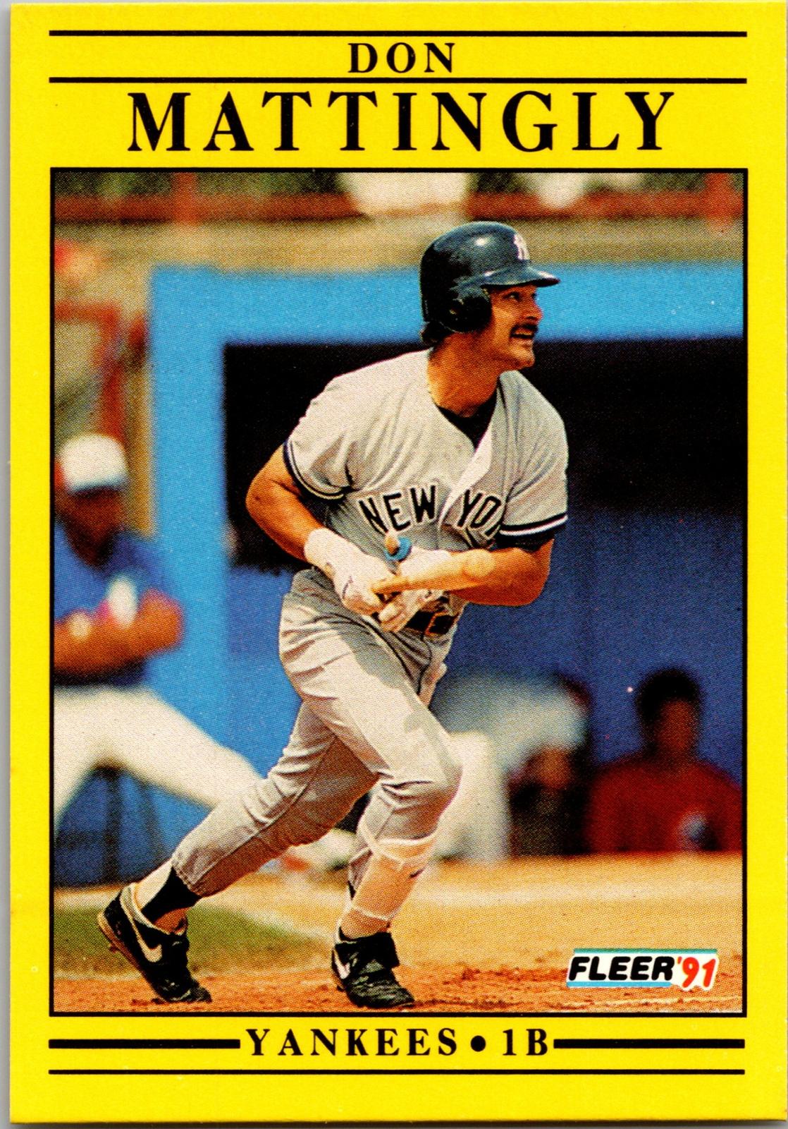 1991 Fleer #673 Don Mattingly