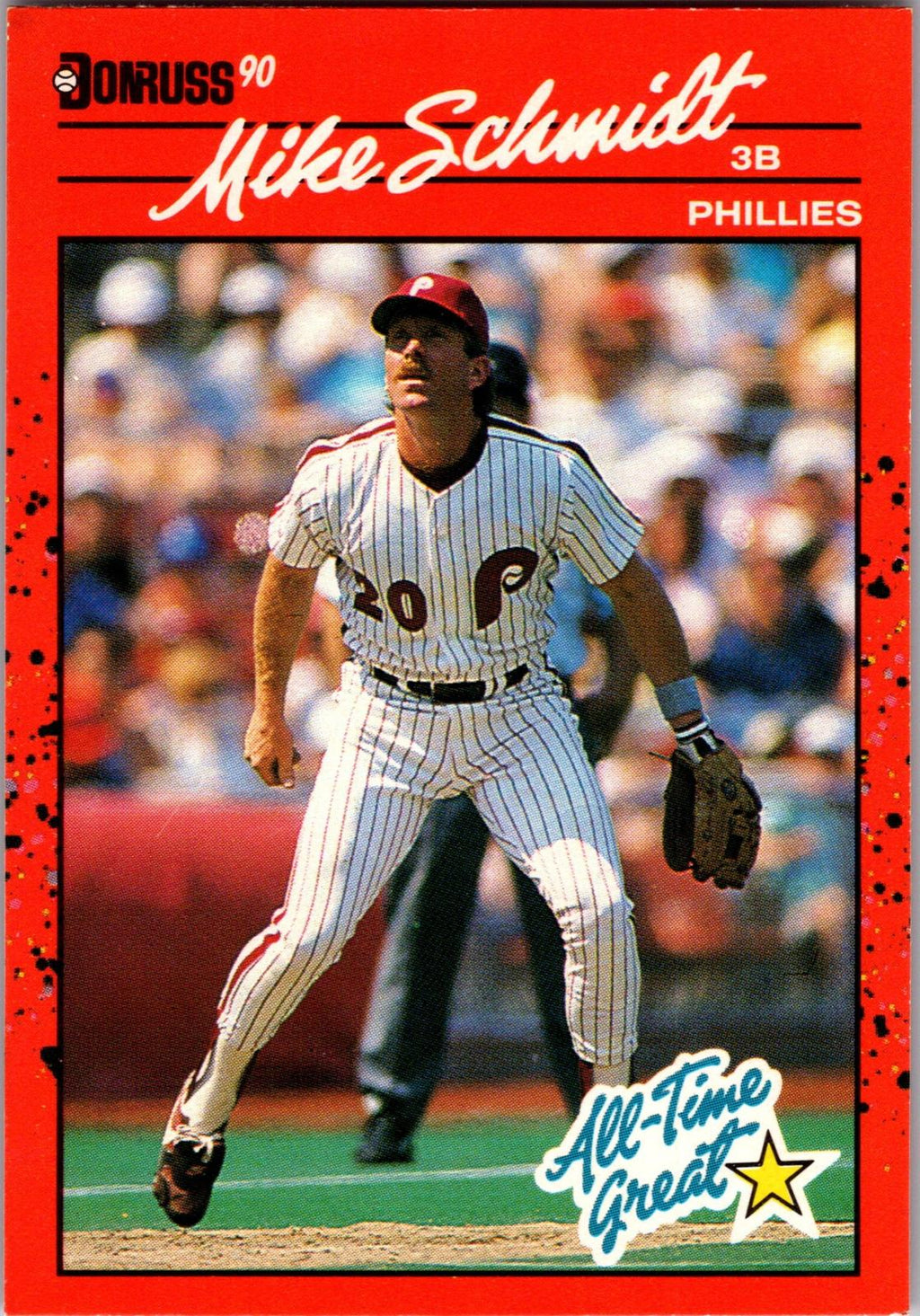 1990 Donruss #643 Mike Schmidt