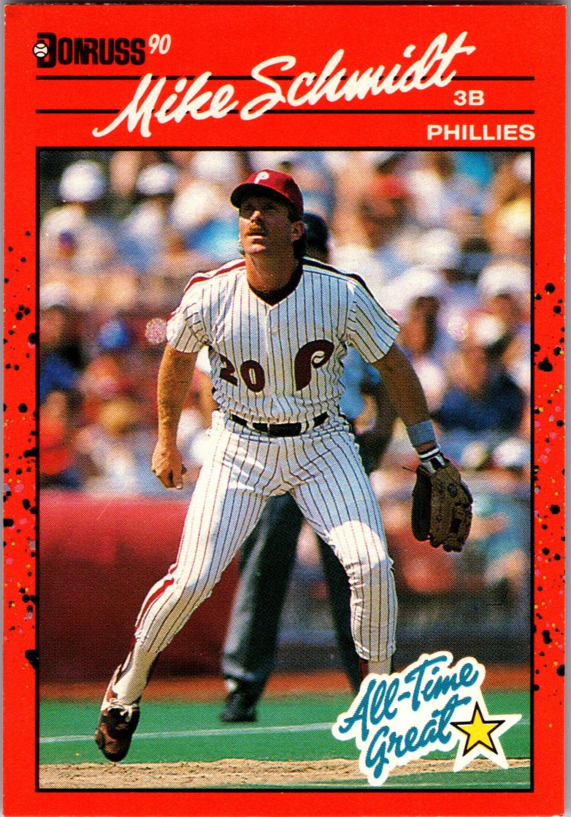 1990 Donruss #643 Mike Schmidt