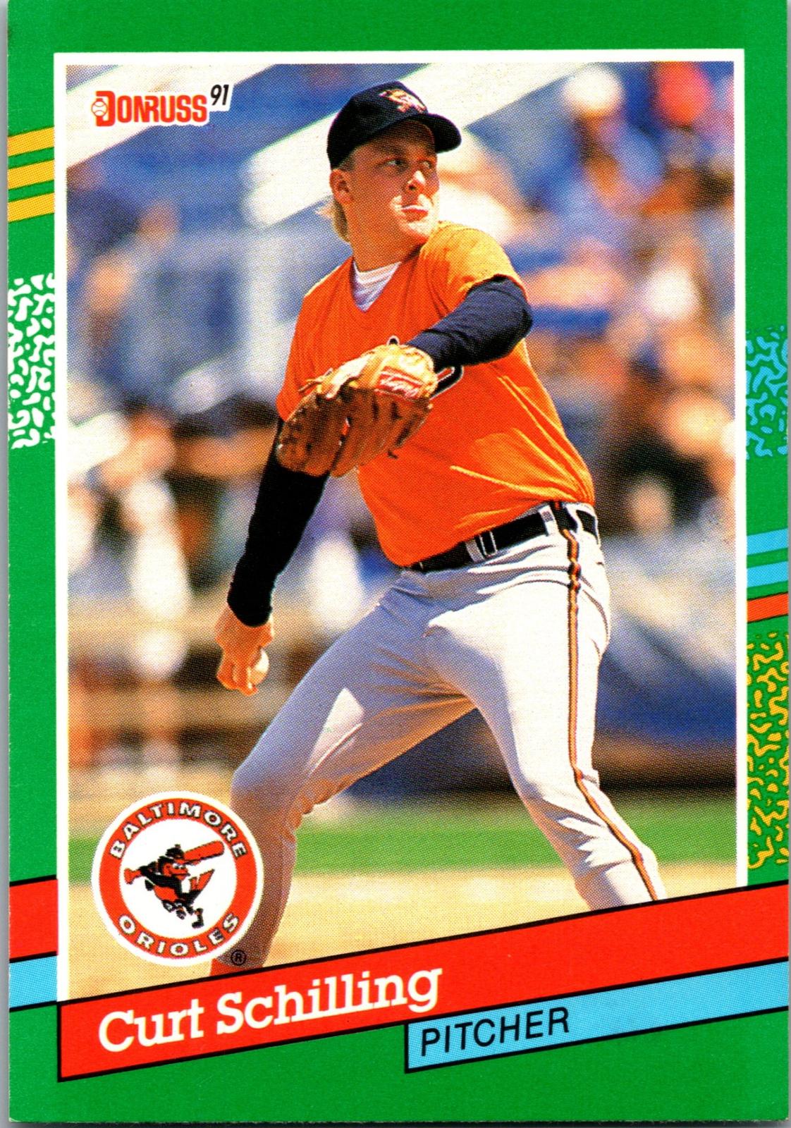 1991 Donruss #556 Curt Schilling