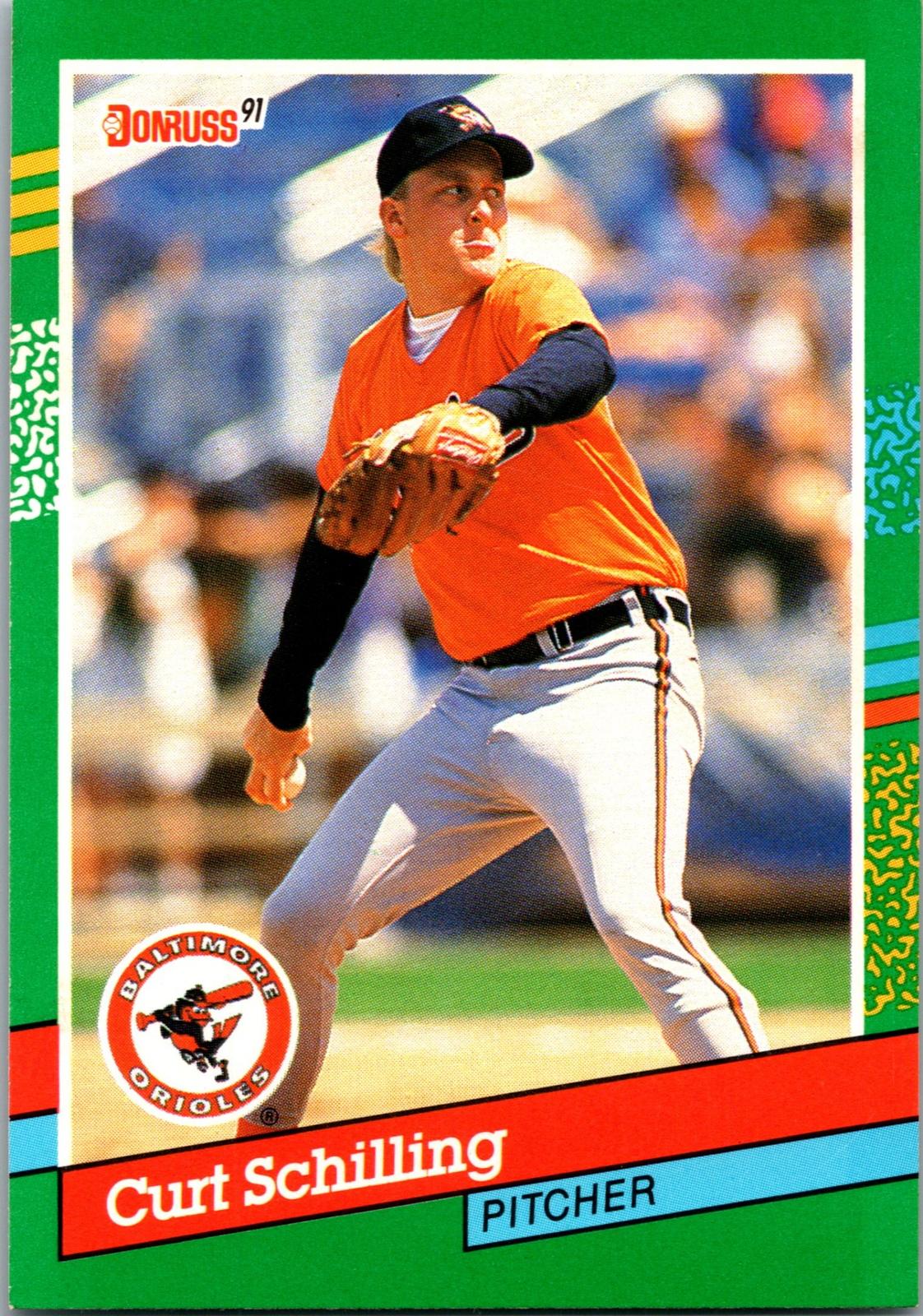 1991 Donruss #556 Curt Schilling
