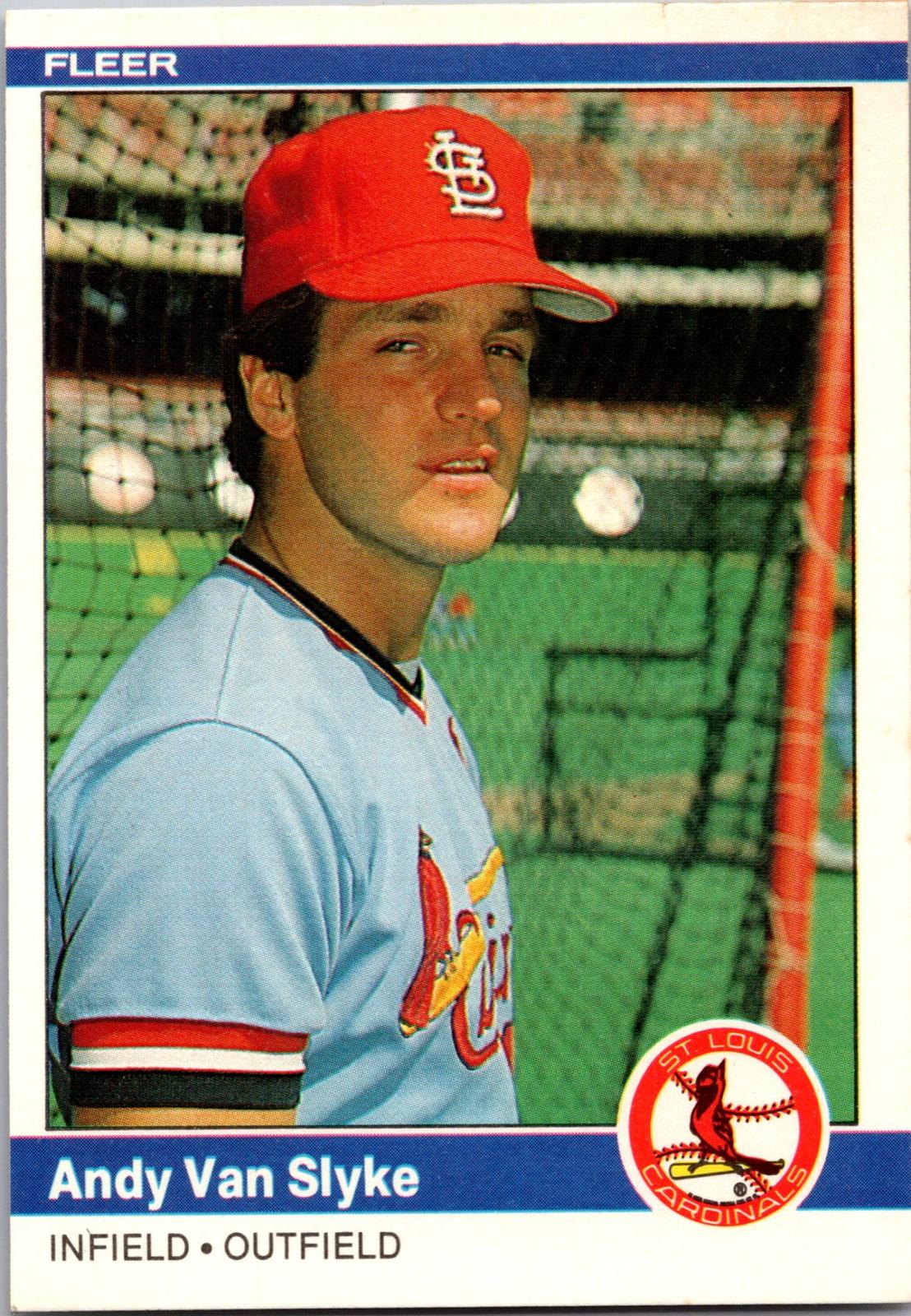 1984 Fleer #339 Andy Van Slyke