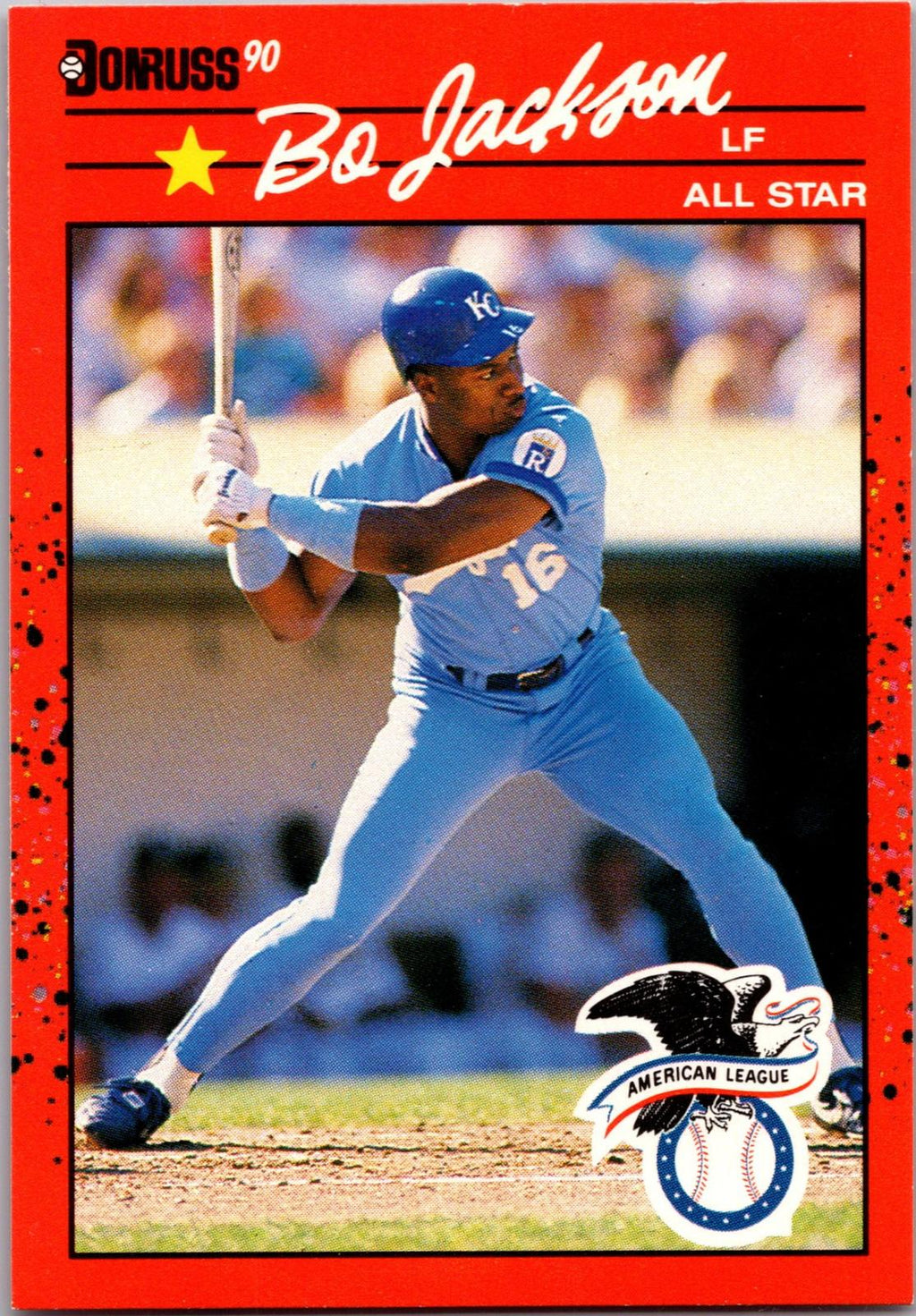 1990 Donruss #650c Bo Jackson