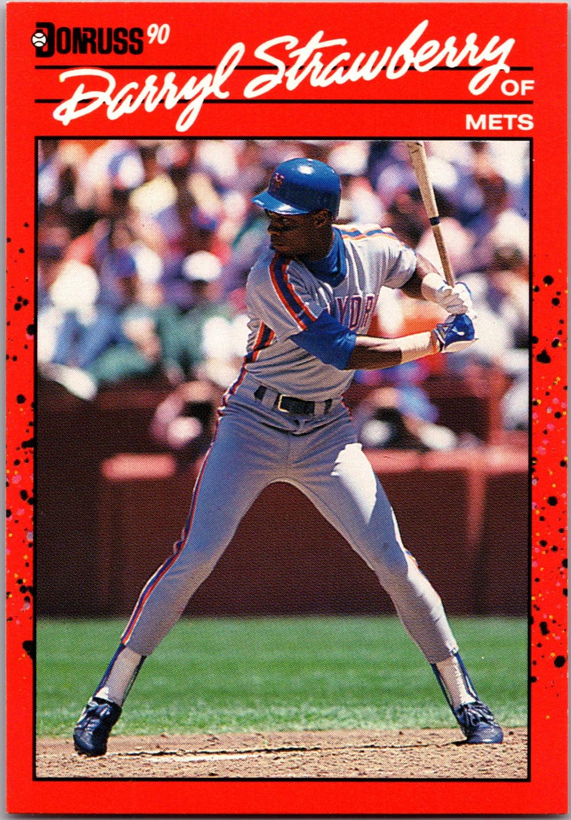 1990 Donruss #235 Darryl Strawberry