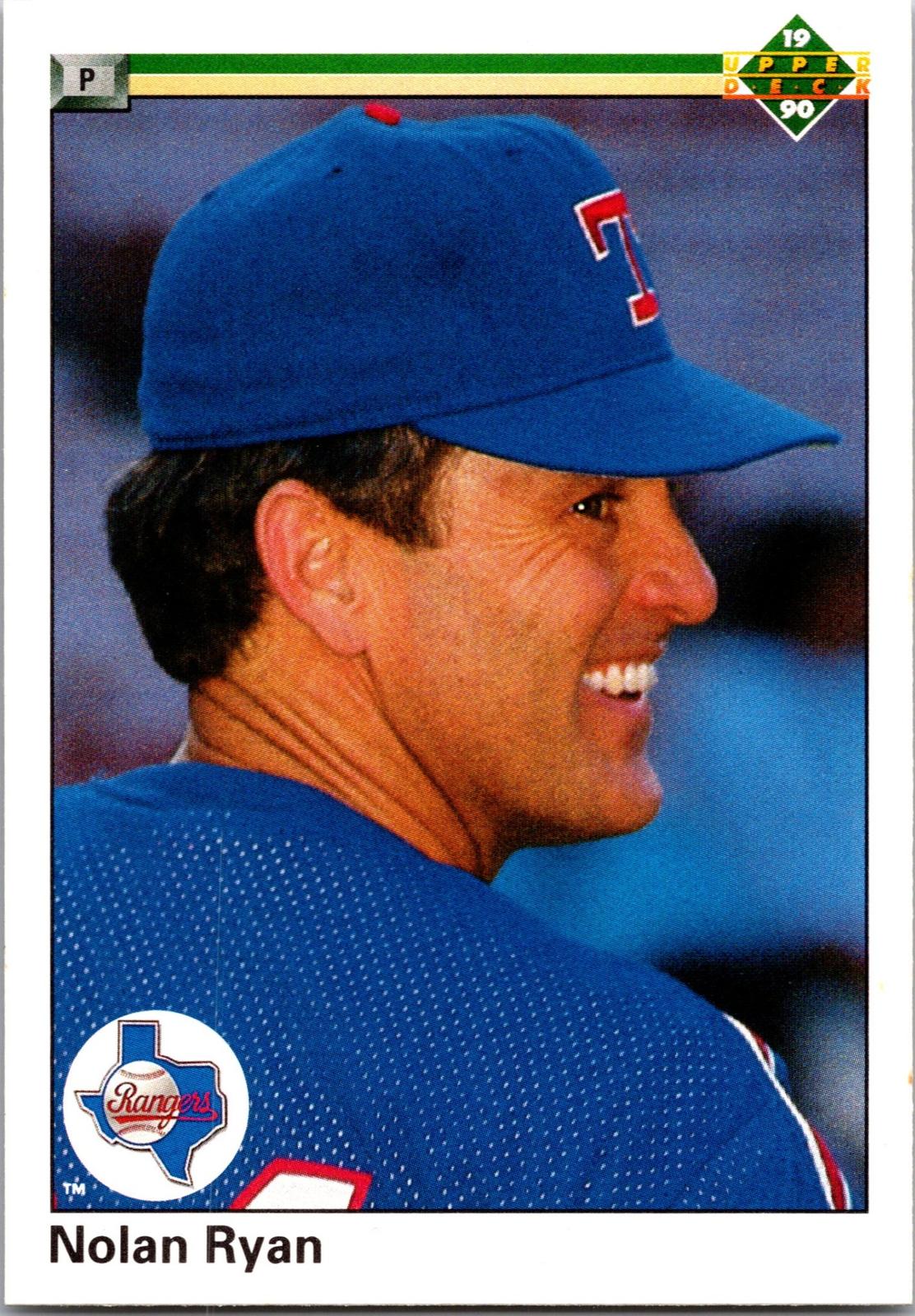 1990 Upper Deck #544 Nolan Ryan