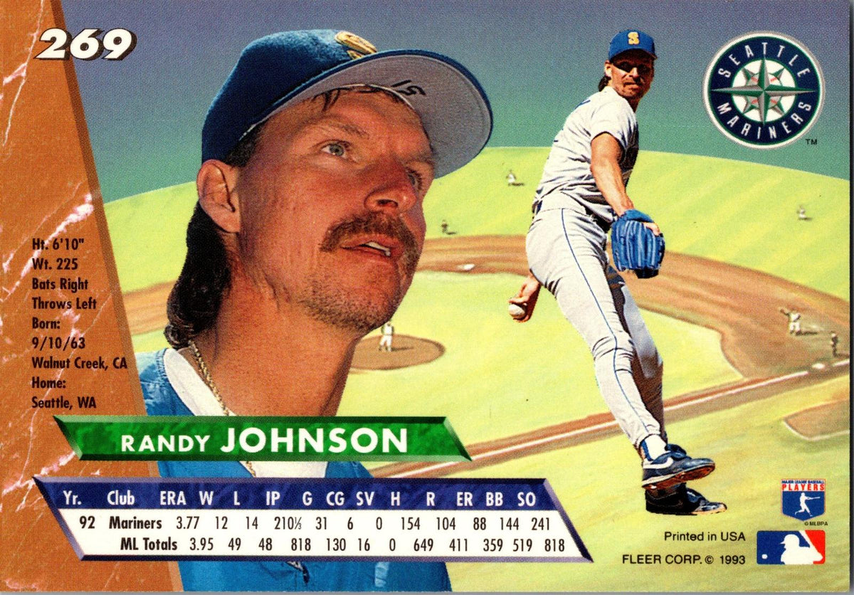 1993 Ultra #269 Randy Johnson
