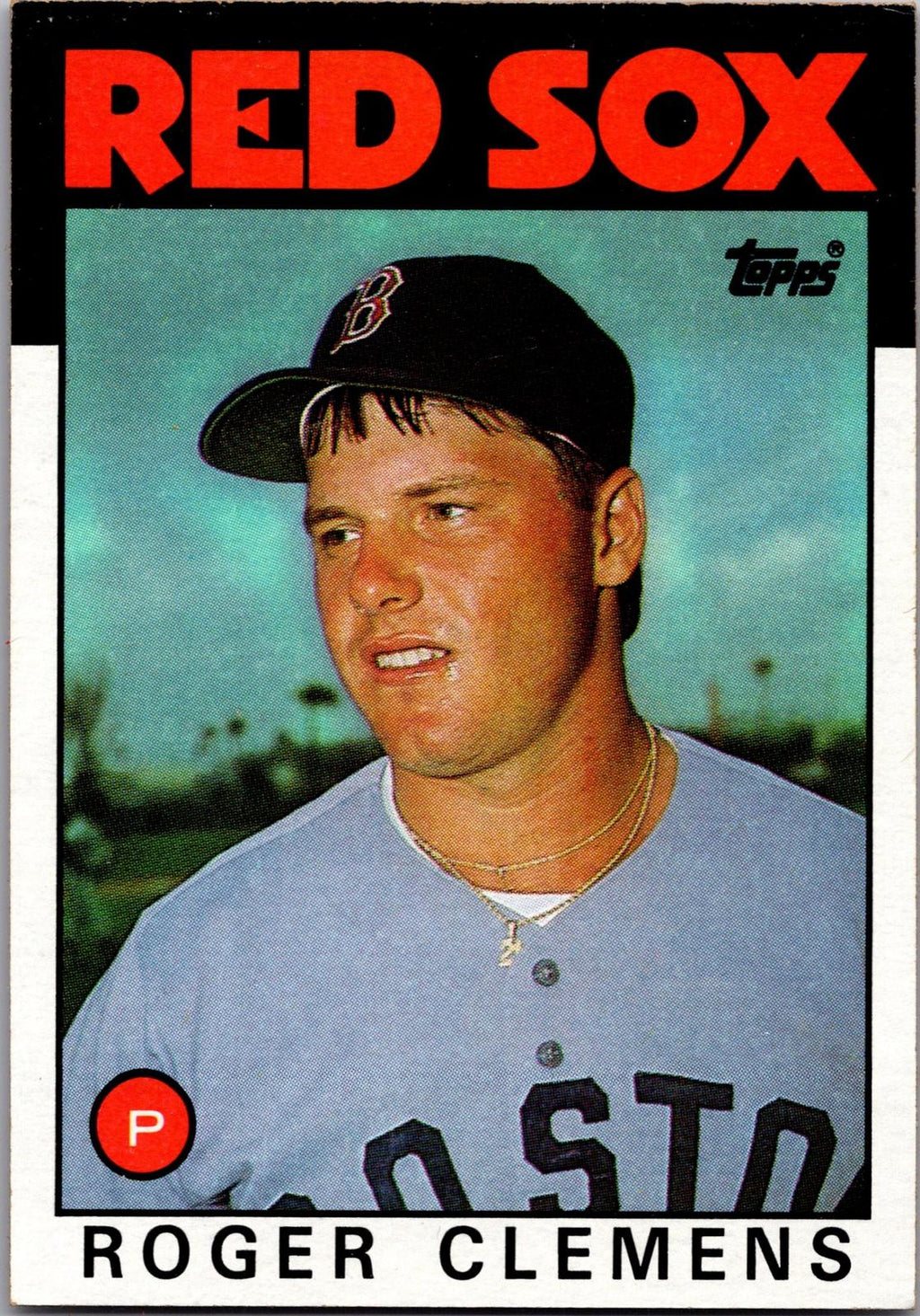 1986 Topps #661 Roger Clemens