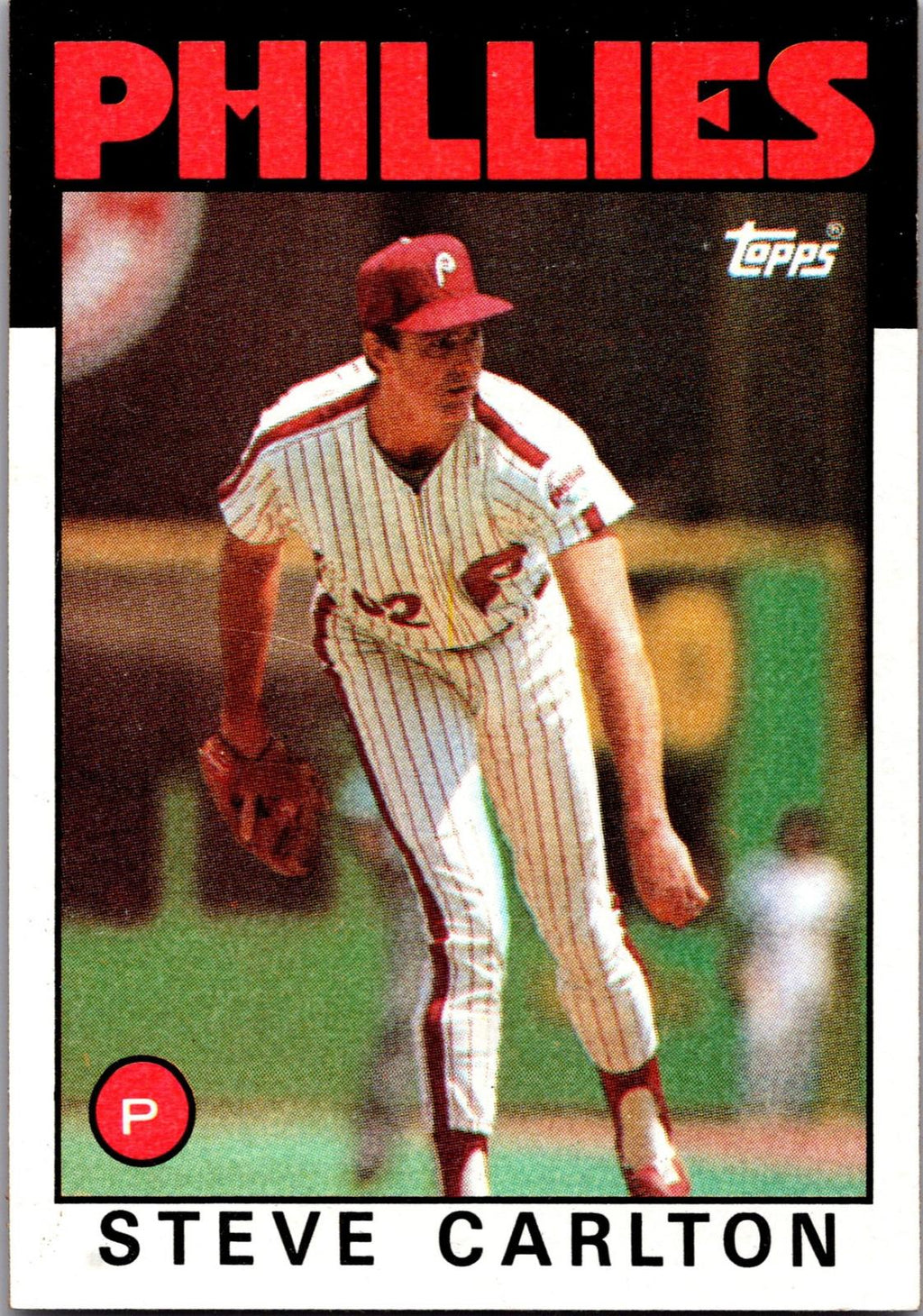 1986 Topps #120 Steve Carlton