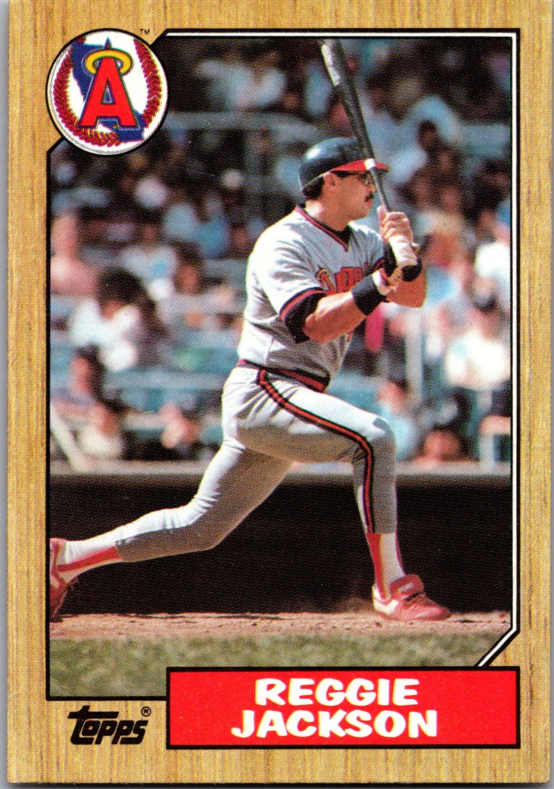 1987 Topps #300 Reggie Jackson