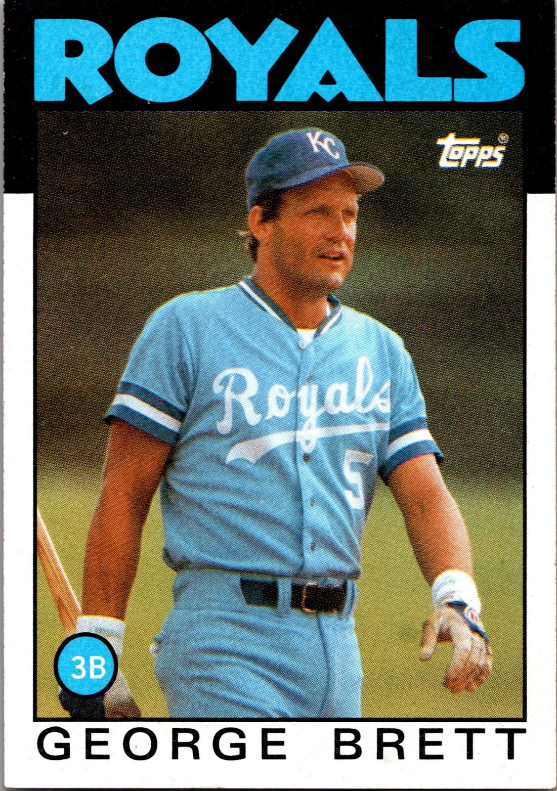 1986 Topps #300 George Brett