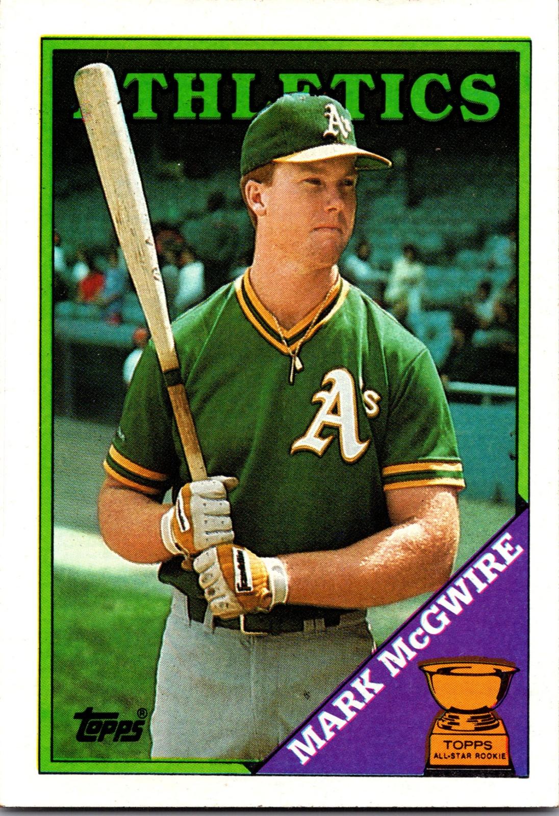 1988 Topps #580 Mark McGwire