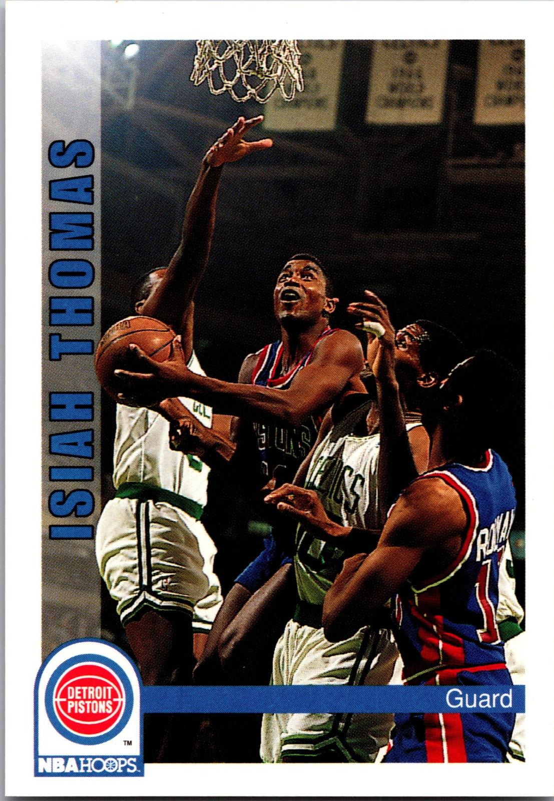 1992-93 Hoops #68 Isiah Thomas