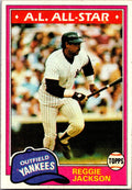 1981 Topps #400 Reggie Jackson