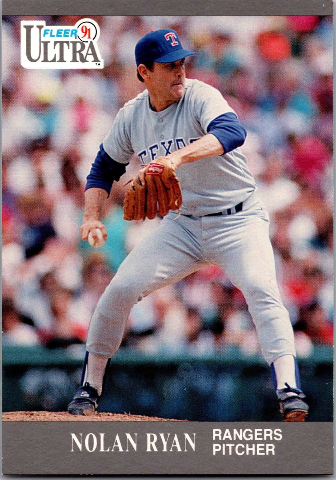 1991 Ultra #355 Nolan Ryan
