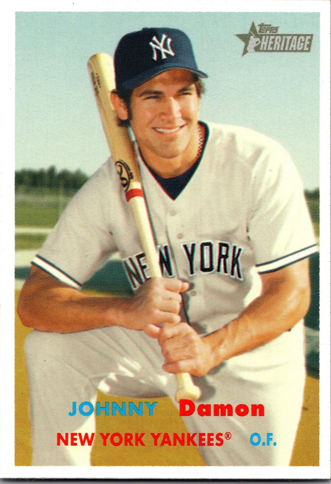 2006 Topps Heritage #315 Johnny Damon
