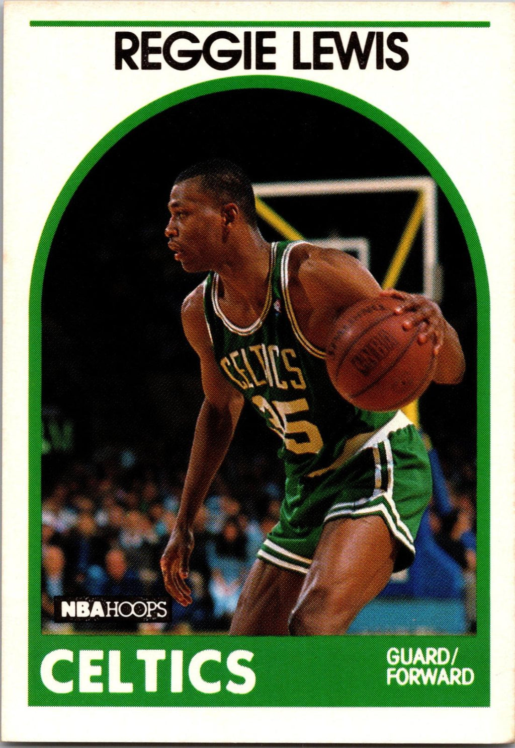 1989-90 Hoops Superstars #5 Reggie Lewis