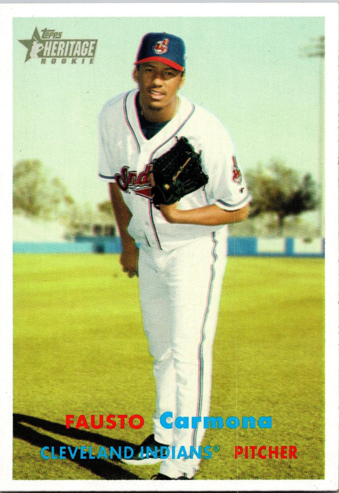 2006 Topps Heritage #150 Fausto Carmona