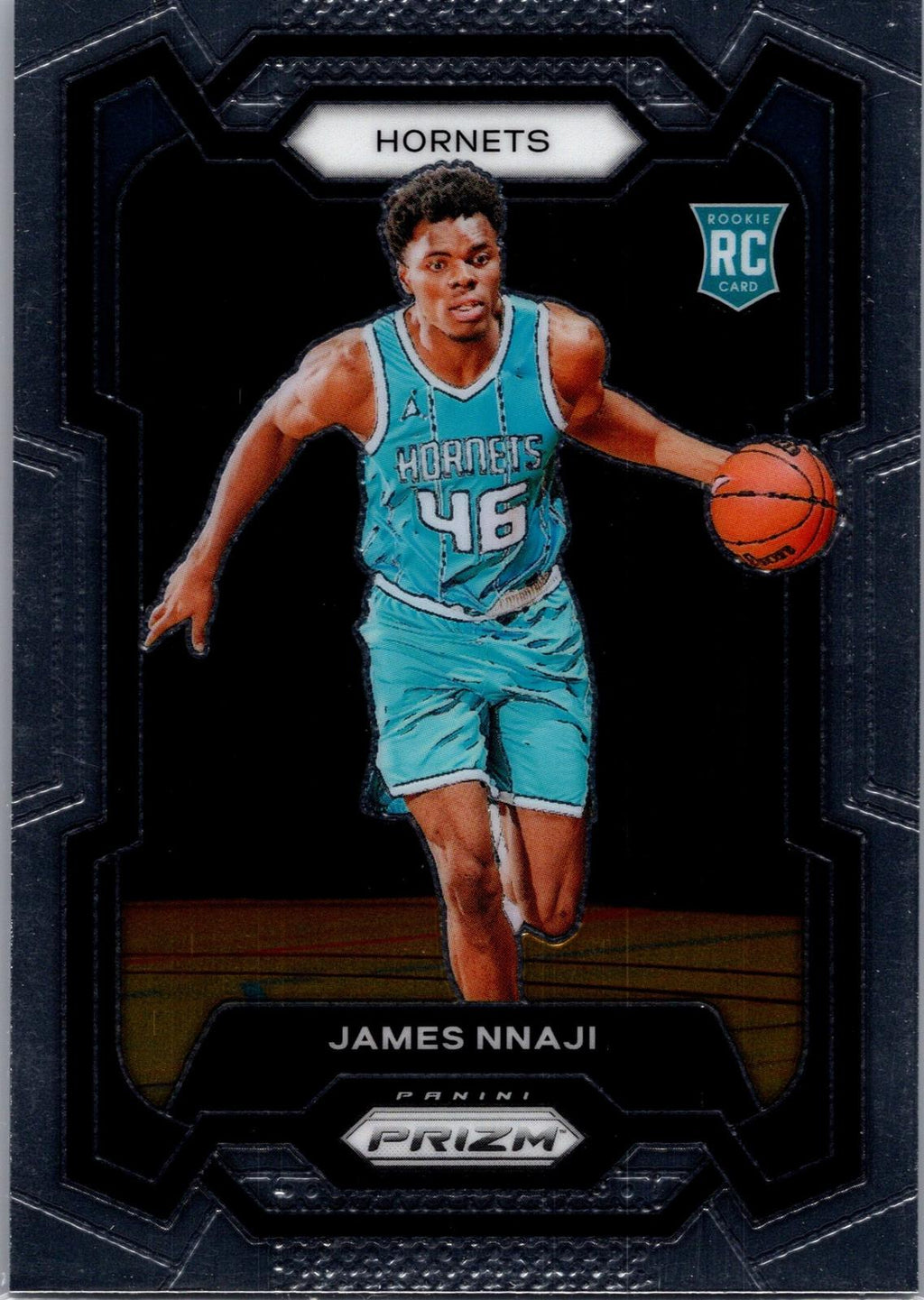2023-24 Panini Prizm #159 James Nnaji Prizm Silver