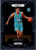 2023-24 Panini Prizm #159 James Nnaji Prizm Silver