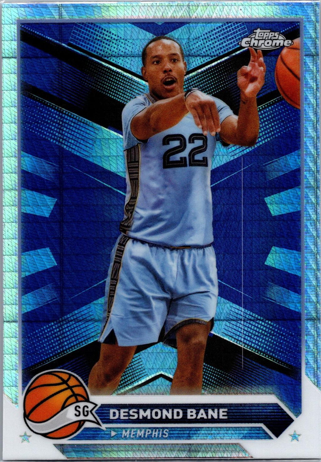 2023-24 Topps Chrome #136 Desmond Bane Refractor