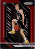 2018-19 Panini Prizm #198 Dzanan Musa Prizm Ruby Wave