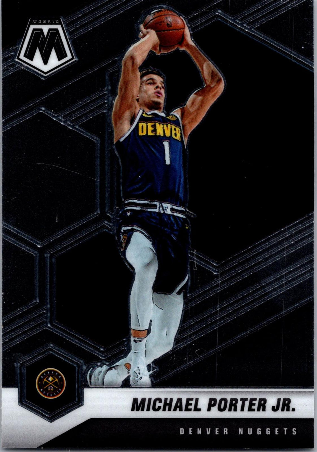 2020-21 Panini Mosaic #16 Michael Porter Jr.