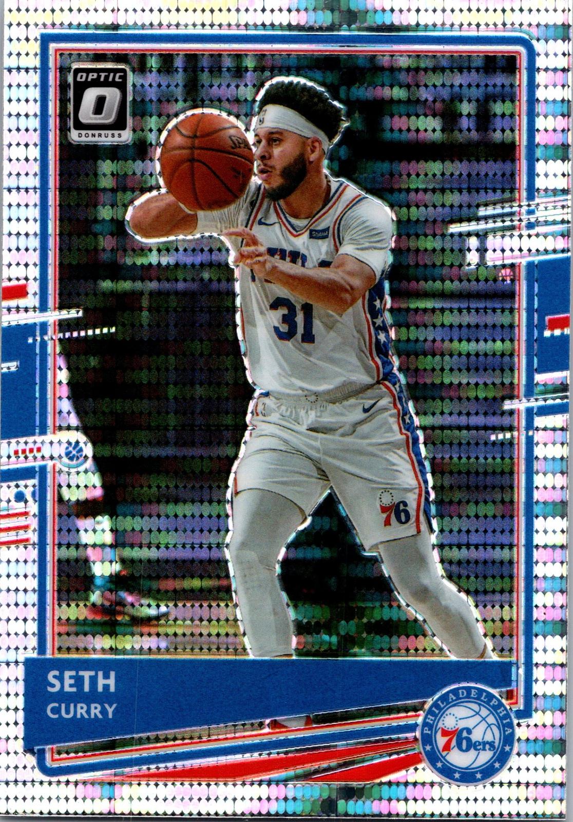 2020-21 Donruss Optic #113 Seth Curry Silver Pulsar