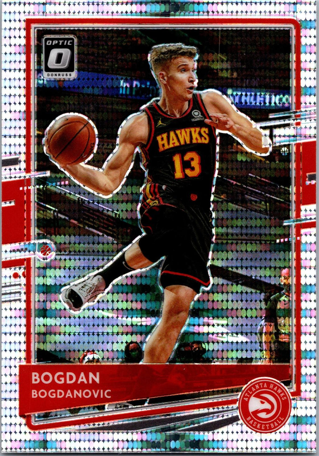 2020-21 Donruss Optic #104 Bogdan Bogdanovic Holo