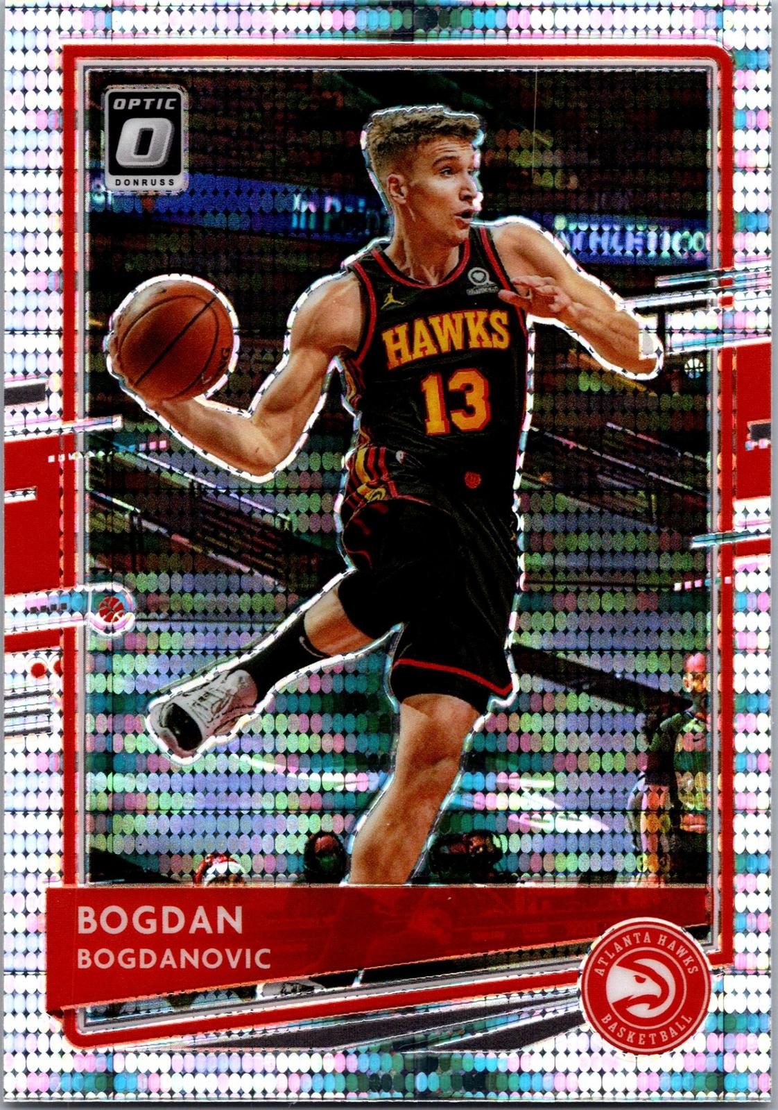 2020-21 Donruss Optic #104 Bogdan Bogdanovic Holo