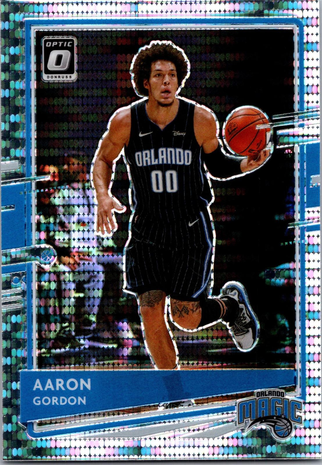 2020-21 Donruss Optic #119 Aaron Gordon Silver Pulsar
