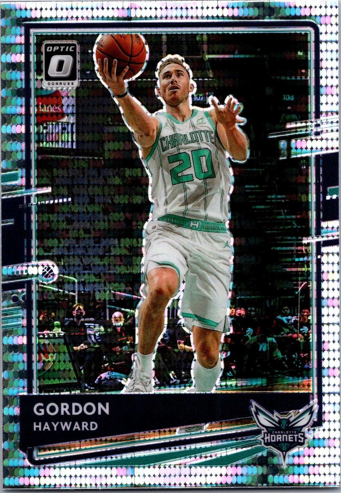 2020-21 Donruss Optic #140 Gordon Hayward Silver Pulsar