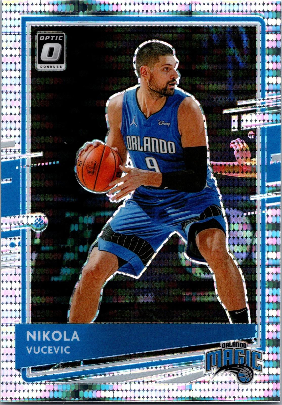 2020-21 Donruss Optic #130 Nikola Vucevic Silver Pulsar