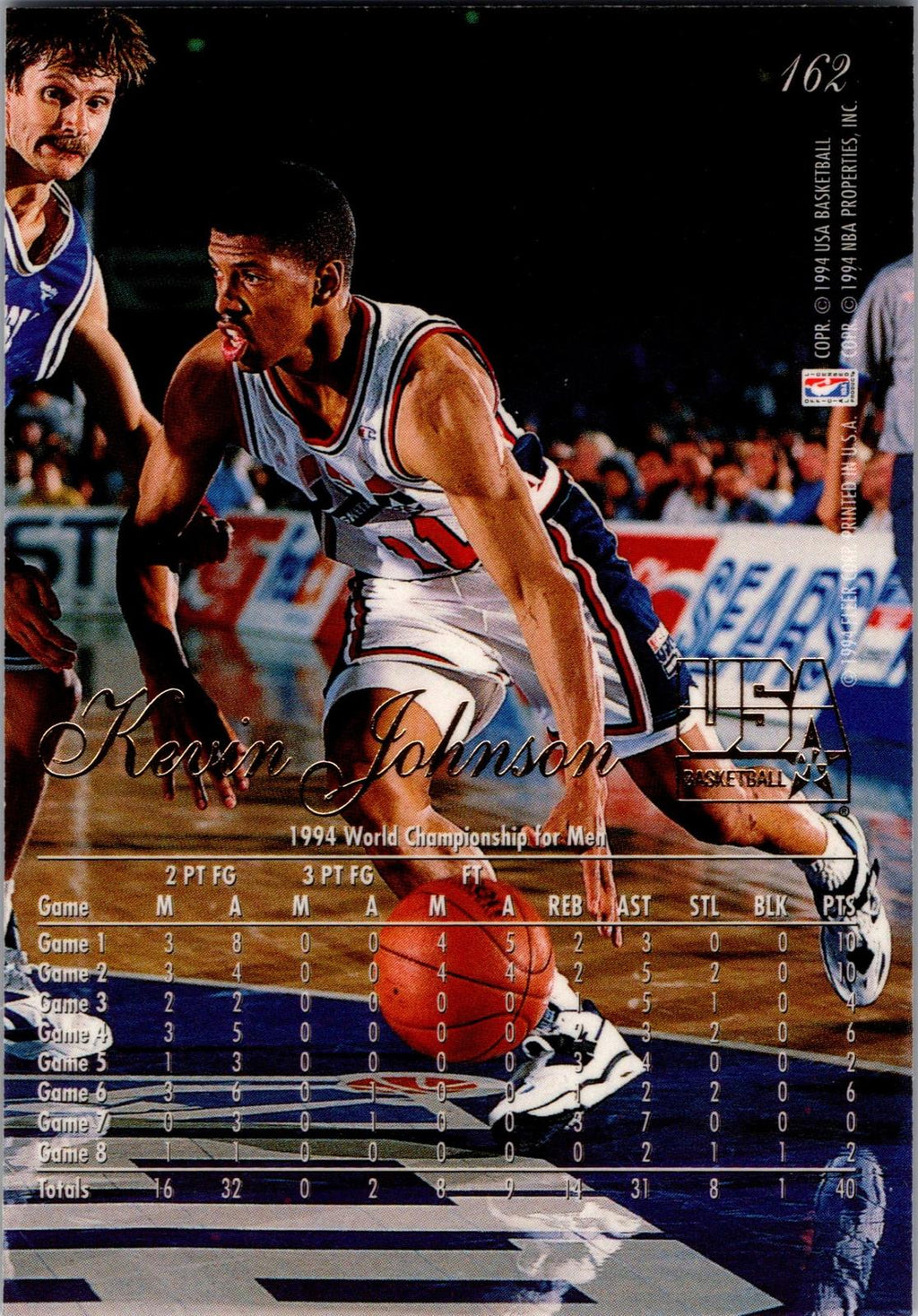 1994-95 Flair #162 Kevin Johnson