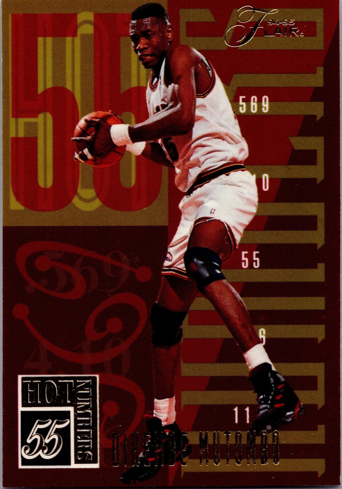 1994-95 Flair #10 Dikembe Mutombo Hot Numbers