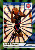 2024-25 Donruss #173 Isaiah Stewart Holo Green Laser