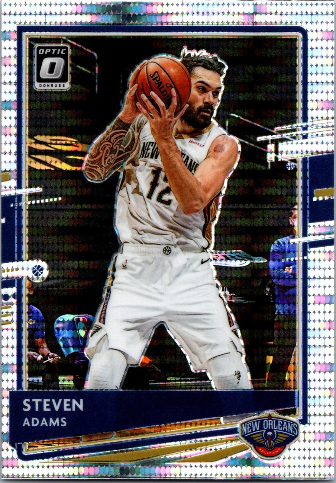 2020-21 Donruss Optic #37 Steven Adams Silver Pulsar