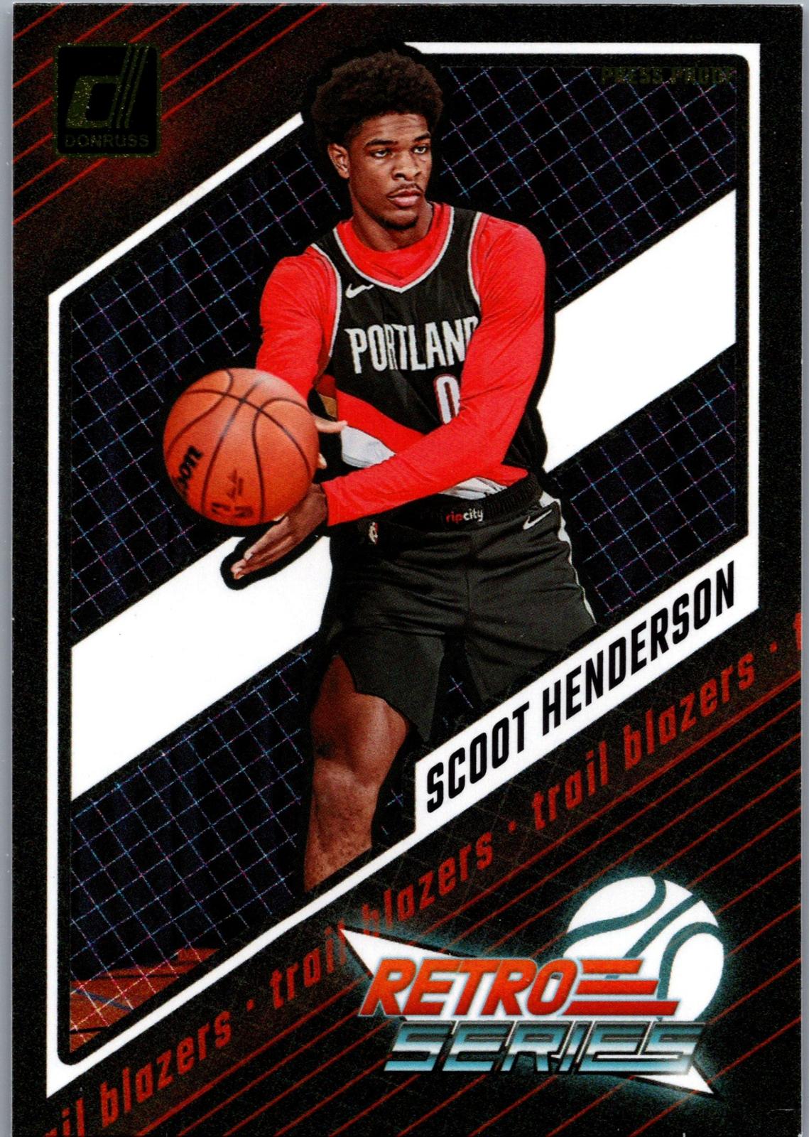 2023-24 Donruss #6 Scoot Henderson Retro Series