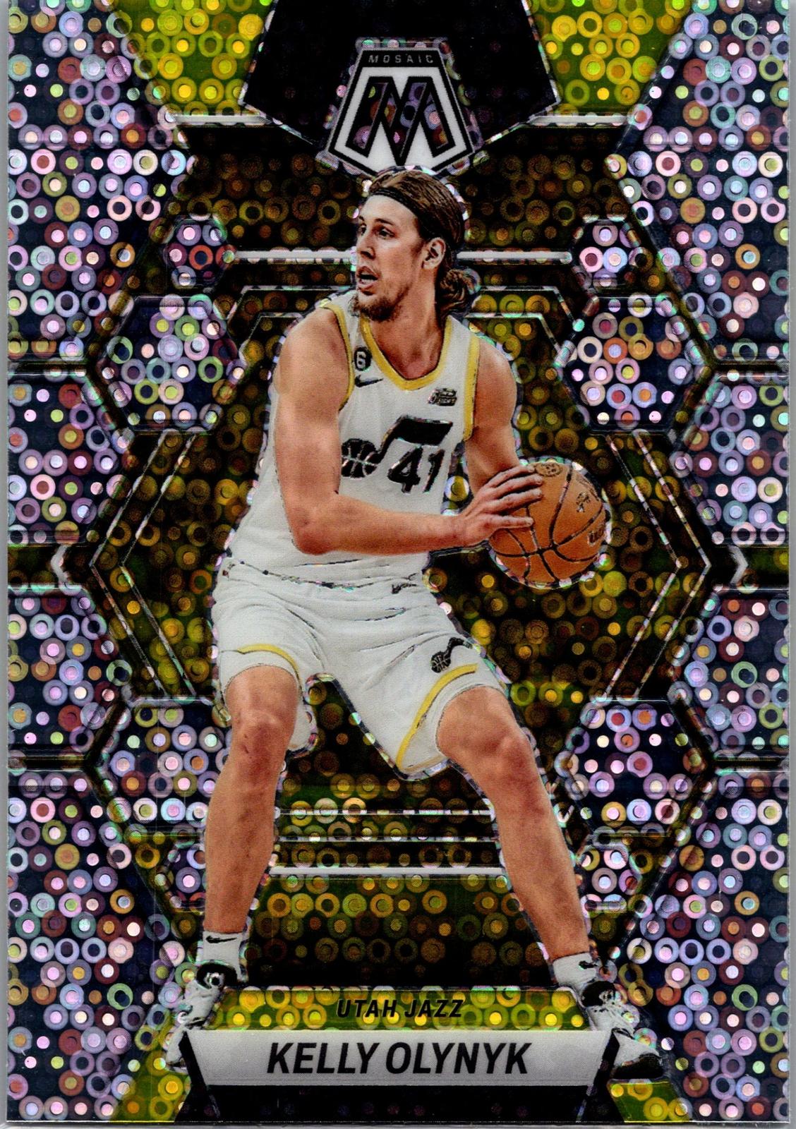 2022-23 Panini Mosaic Disco Refractor Kelly Olynyk #62