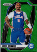2024-25 Panini Prizm #18 Andre Drummond Prizm Green