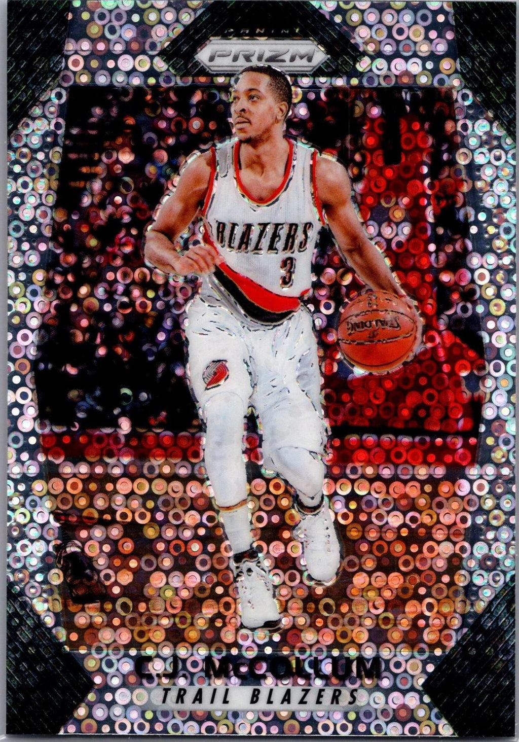 2017-18 Panini Prizm CJ McCollum #142 Prizm Disco