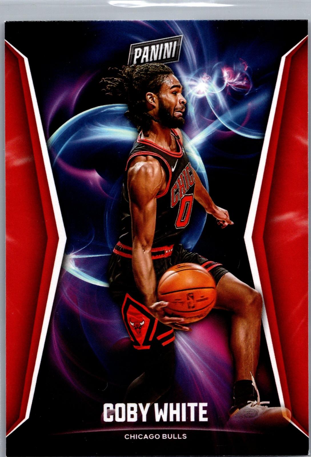 2020-21 Panini Player of the Day Coby White Chicago Bulls #53