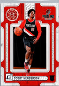 2023-24 Donruss #5 Scoot Henderson Hardwood Masters