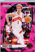2024-25 Panini Prizm #205 Gradey Dick Prizm Pink Ice