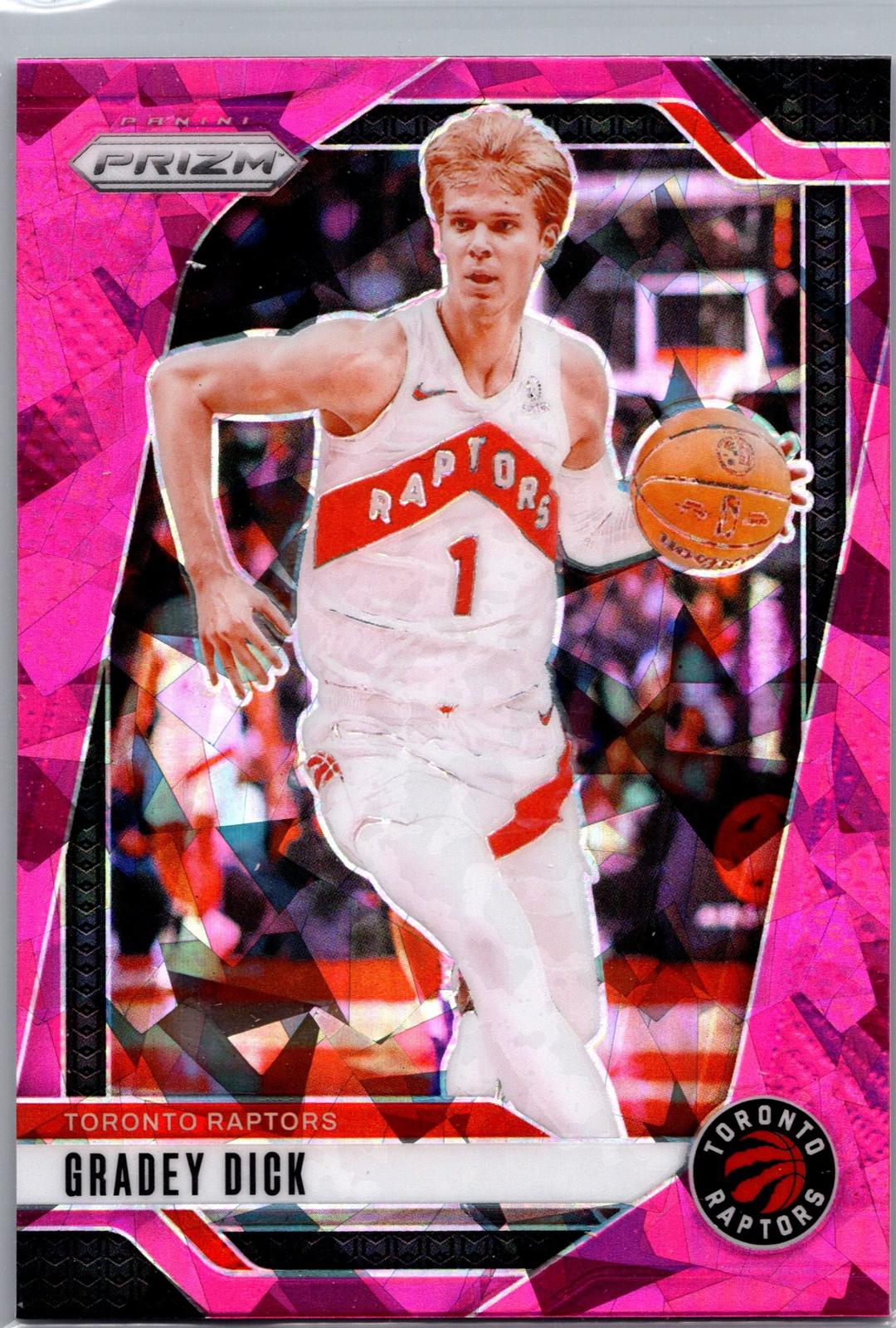 2024-25 Panini Prizm #205 Gradey Dick Prizm Pink Ice