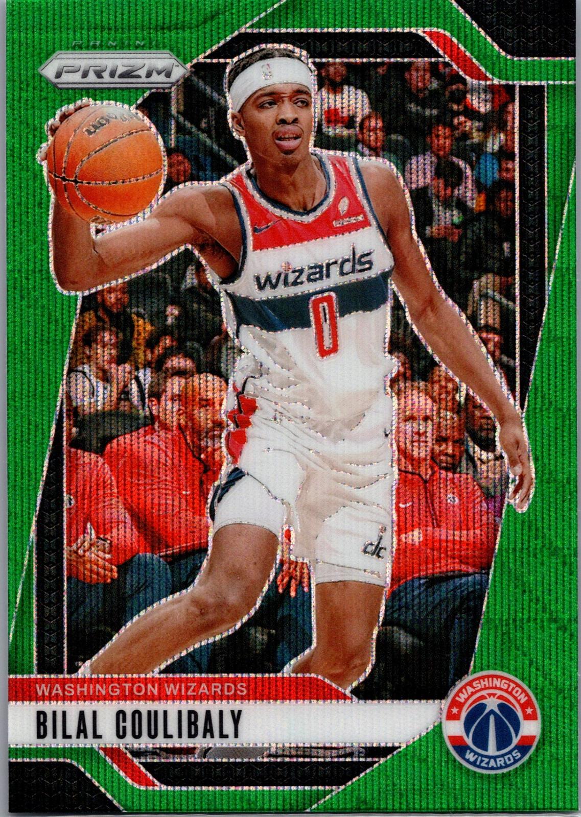 2024-25 Panini Prizm #36 Bilal Coulibaly Prizm Green
