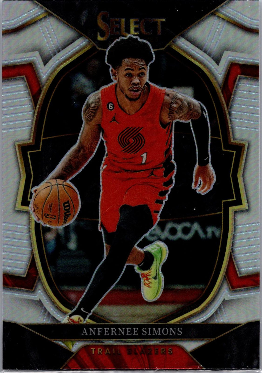 2022-23 Panini Select #42 Anfernee Simons