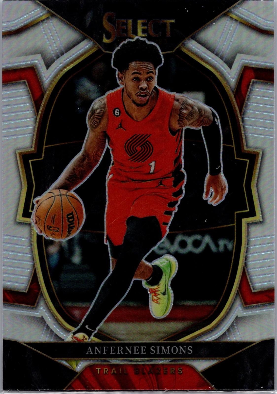 2022-23 Panini Select #42 Anfernee Simons