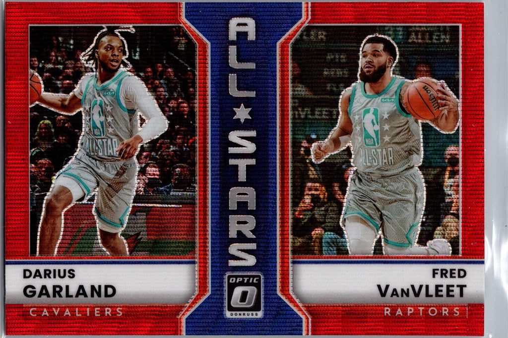 2022 2023 Optic Garland Vanvleet Red Wave holo Sp ssp Asia 10 Prizm All Star